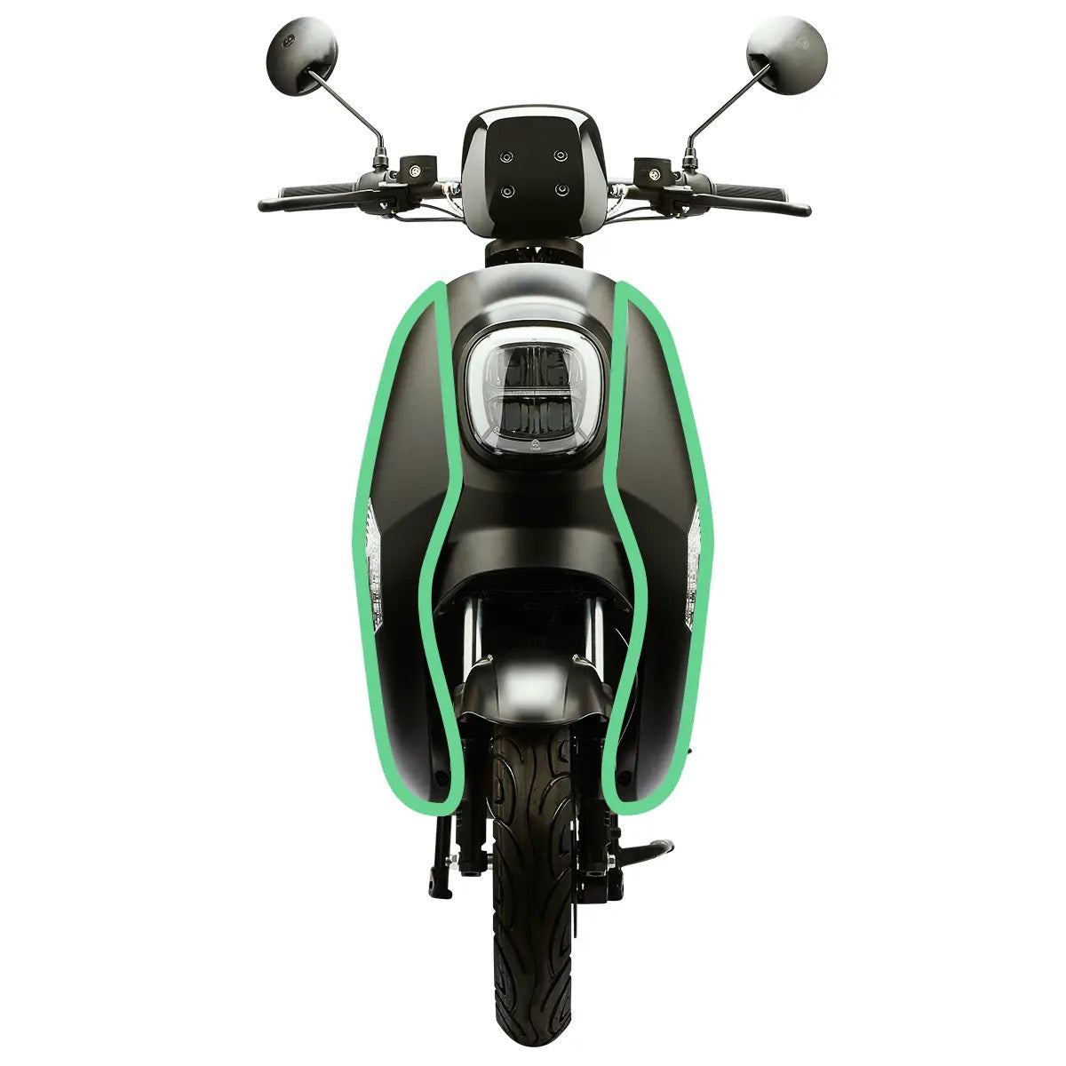 Kåpa Vorderseite groß | Vässla Scooter