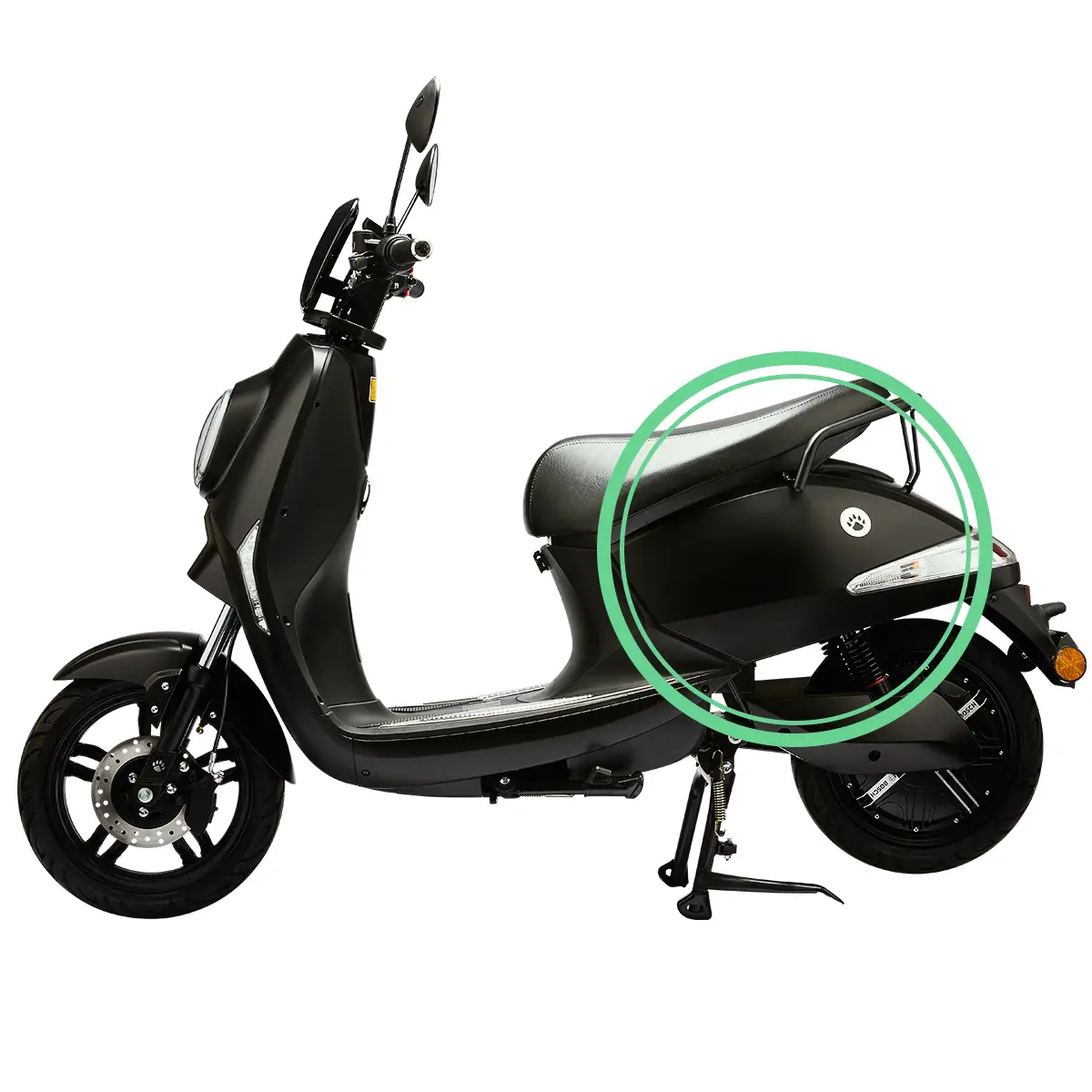 Kåpa Rückseite Links | Vässla Scooter