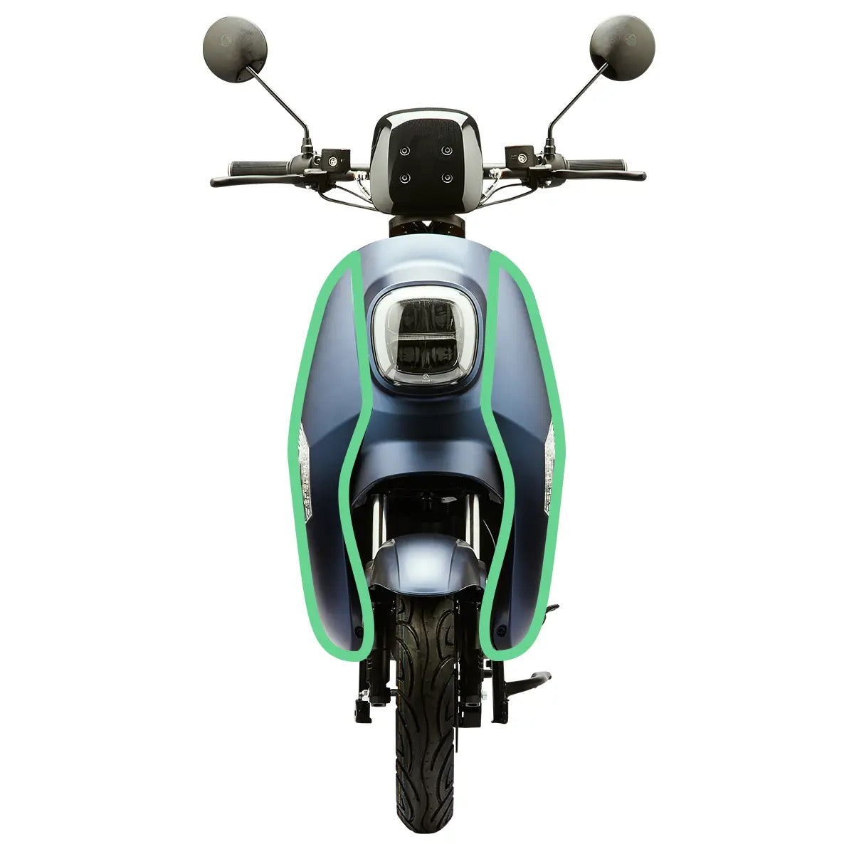 Kåpa Vorderseite groß | Vässla Scooter