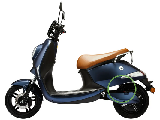 Hintere Stoßdämpfer | Vässla Scooter (Vässla 2)