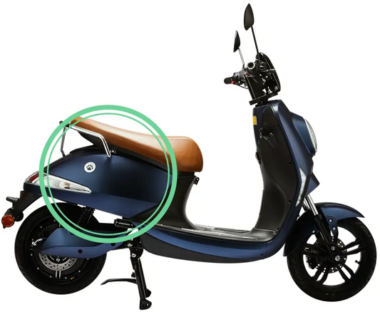 Kåpa Rückseite rechts | Vässla Scooter